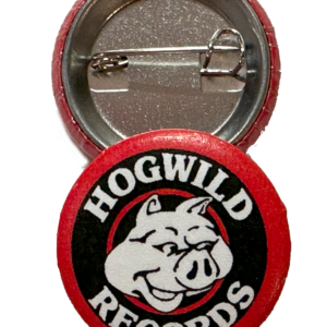 Hogwild Records 1-inch button pin